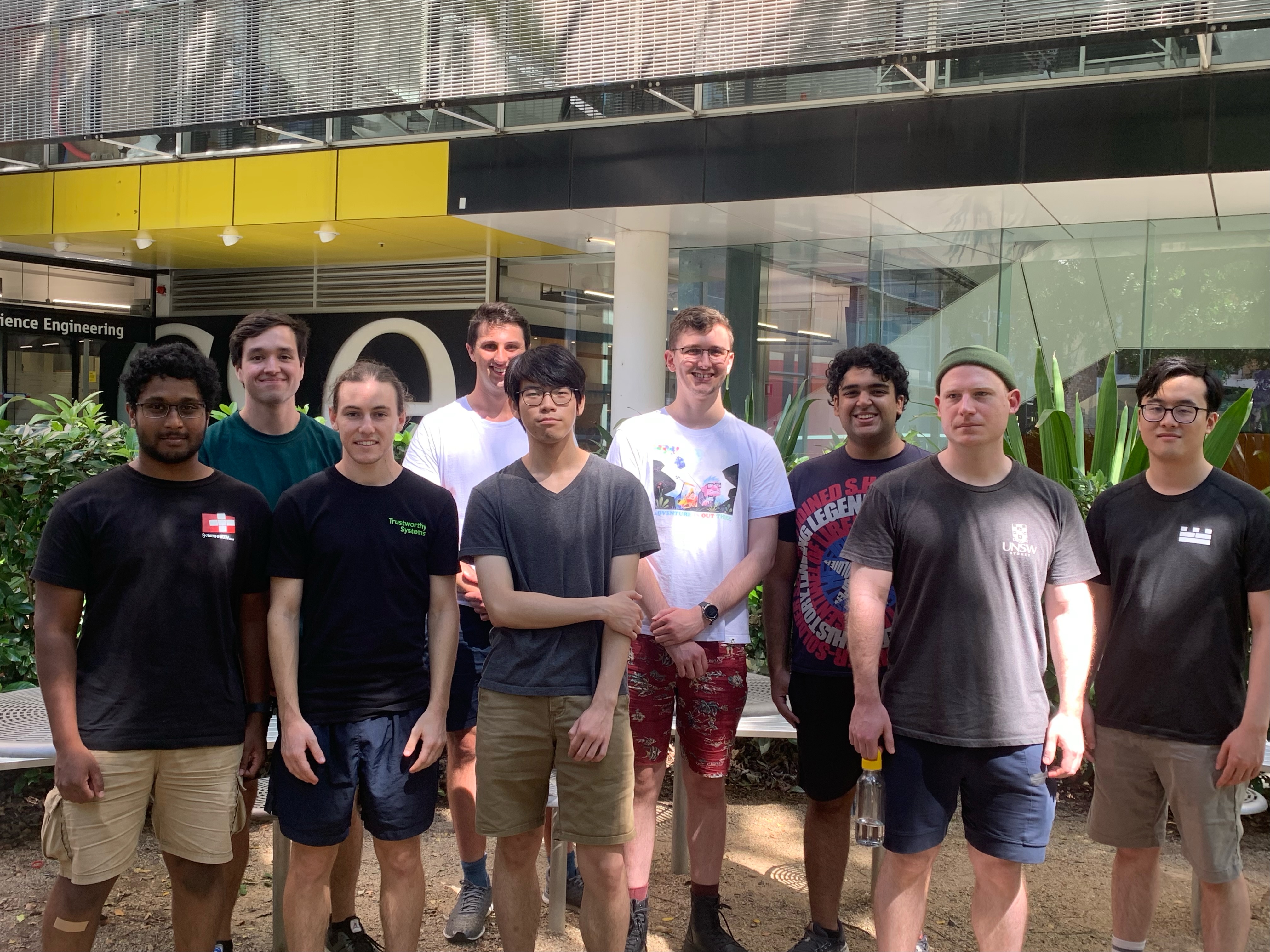 New members of Trustworthy Systems in 2023