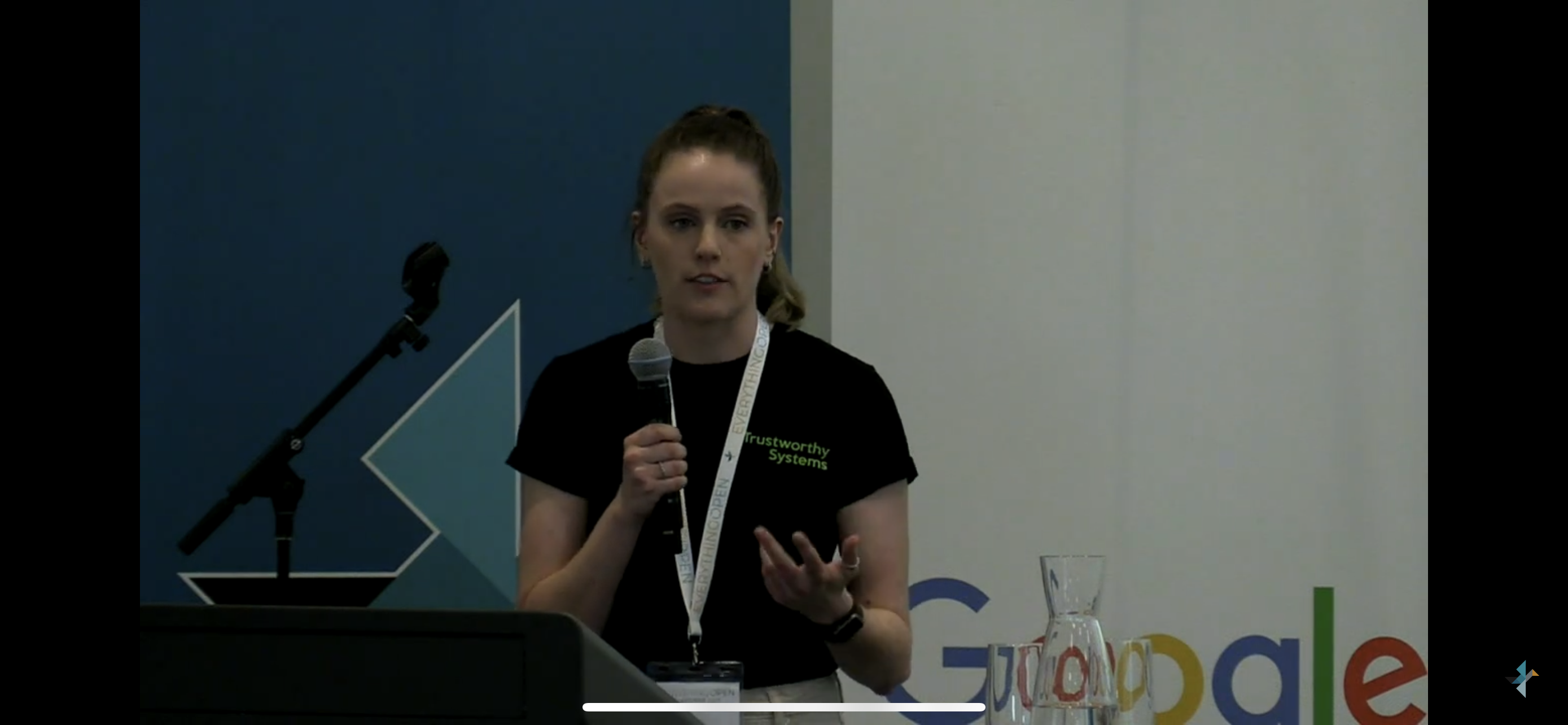 Lucy Parker at Everything Open 2023