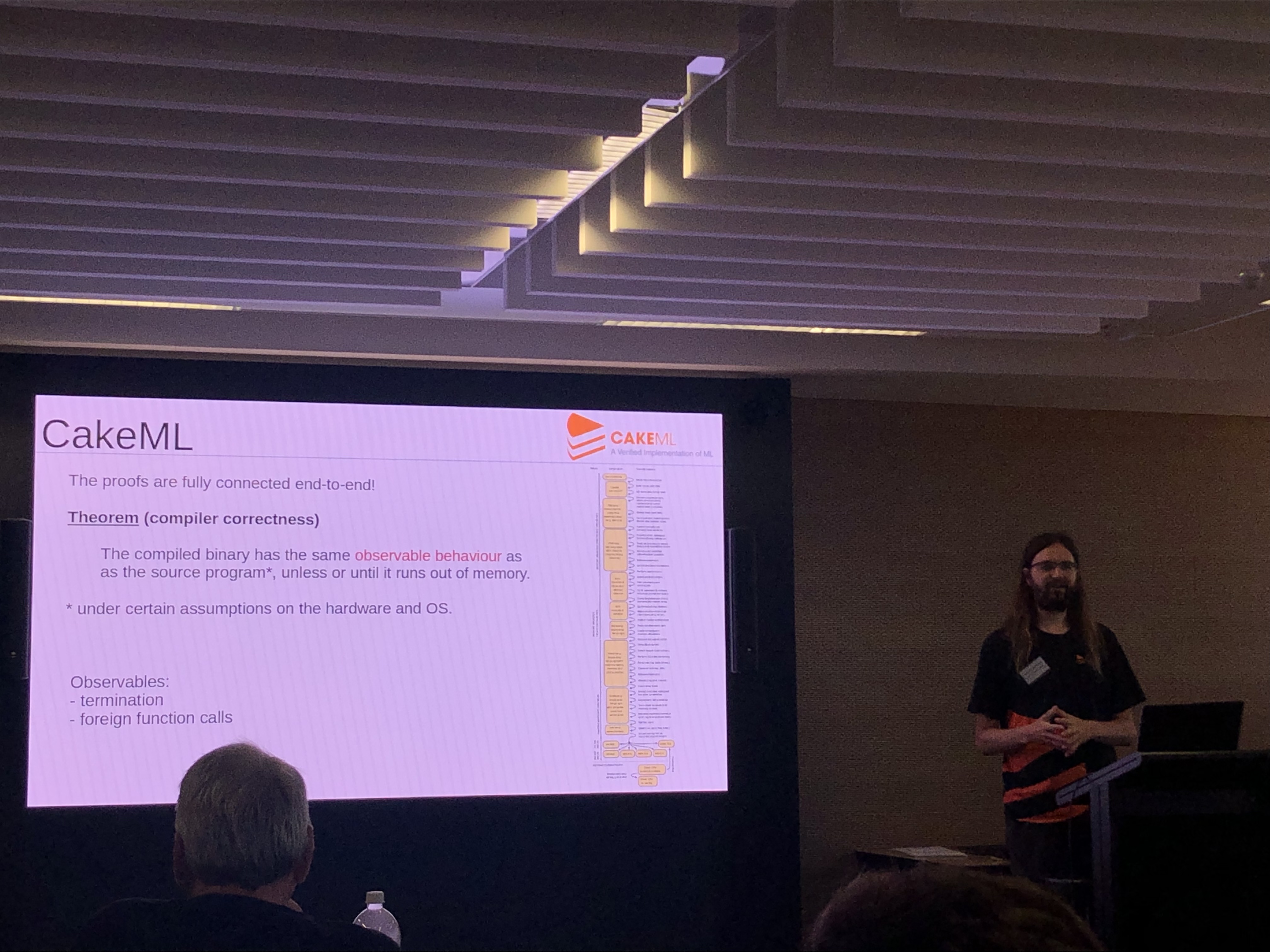 Johannes Åman Pohjola at the Summer School